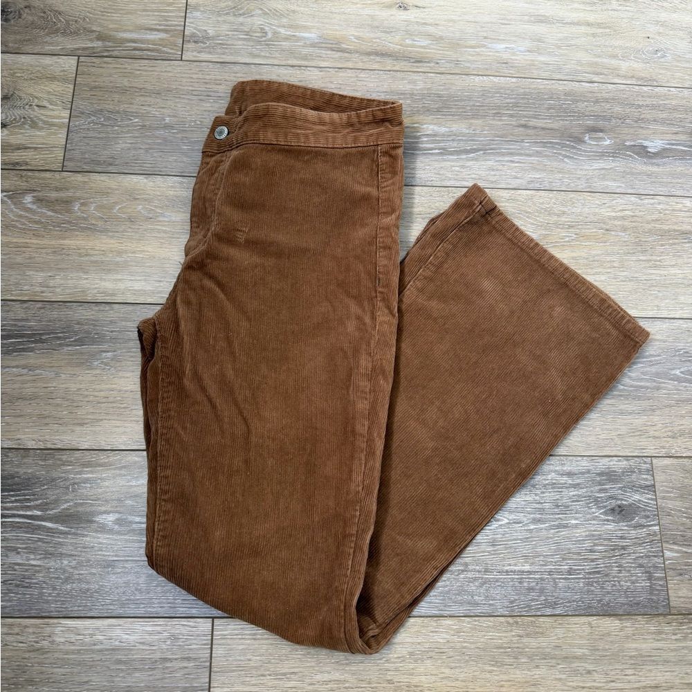 J.Galt Brown Corduroy Flare Pants Sz M
